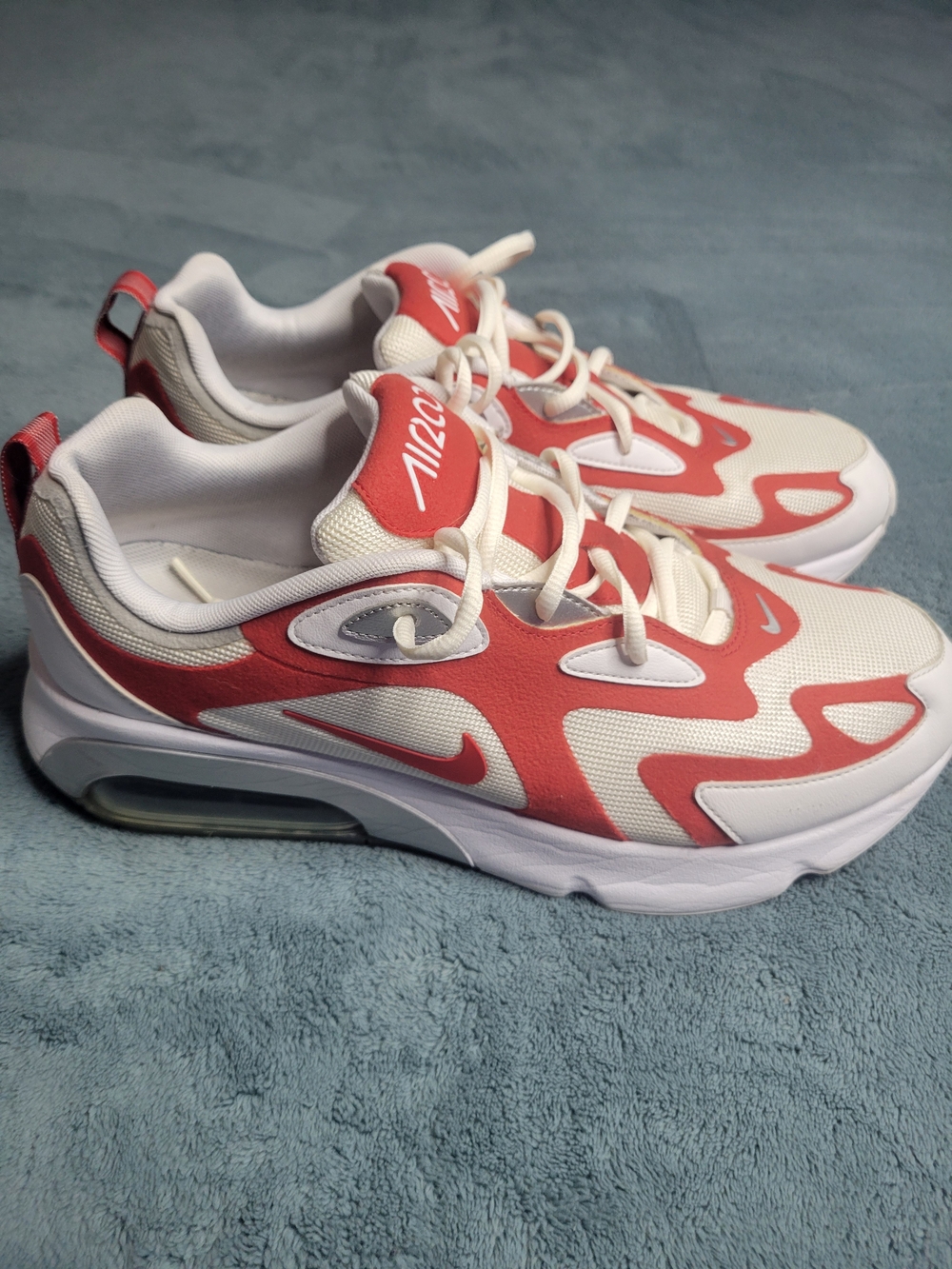 Nike Air Max 200 White /University Red / Silver